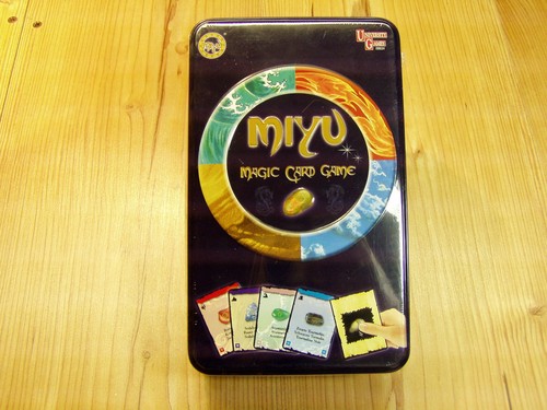 Miyu magic card game - game,