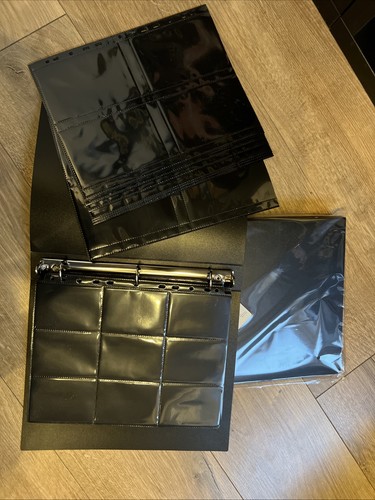 Trading card game ring binder - trading,